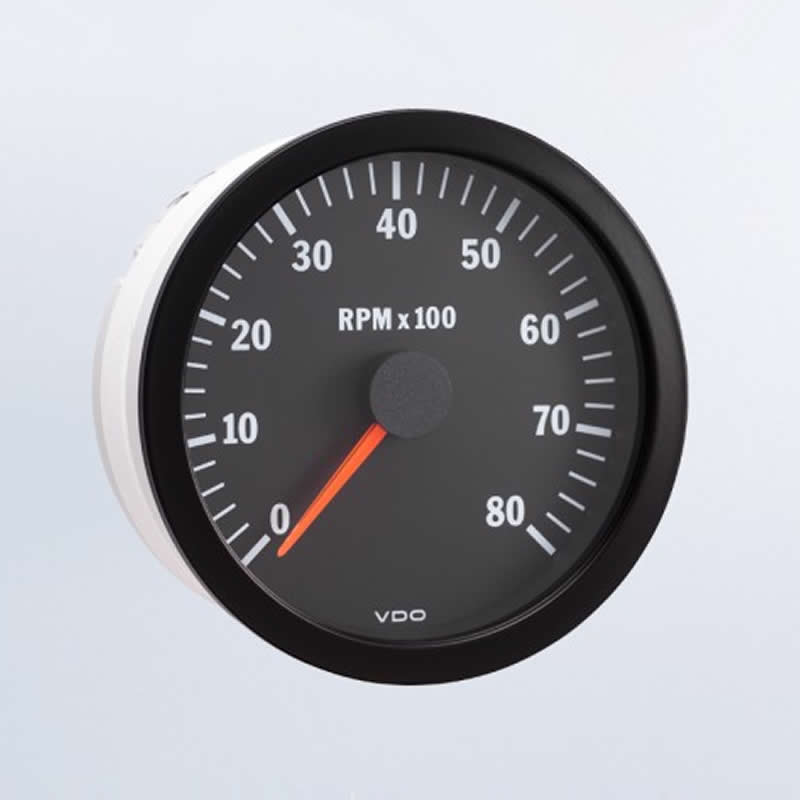 VDO Cockpit Vision Tachometer 8000 RPM 100mm 12V